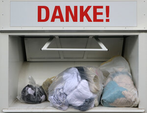Altkleidersammlung "Danke!"