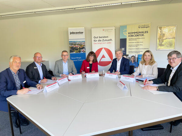 Unterzeichnung Kooperationsvereinbarung Jugendberufsagentur